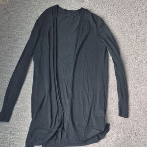 ☀️GAP Women's Charcoal Open Front Cardigan